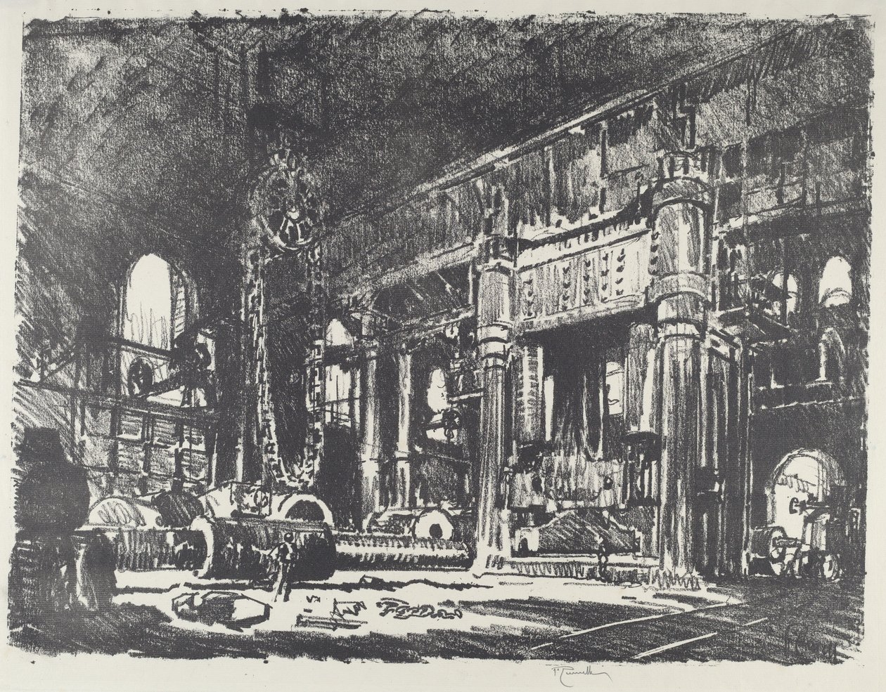 Gun Forge tekijältä Joseph Pennell
