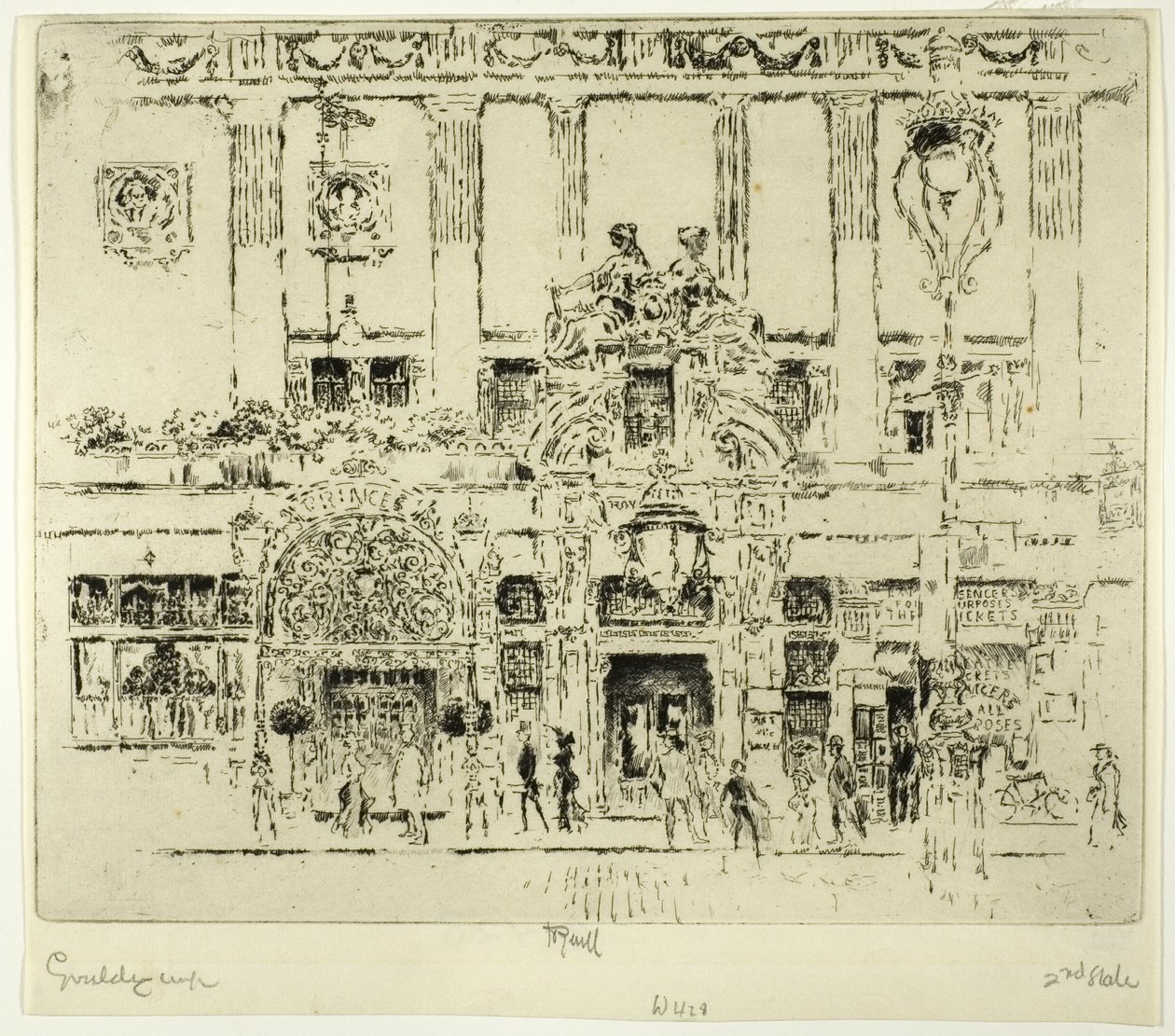 Instituutti, Piccadilly tekijältä Joseph Pennell