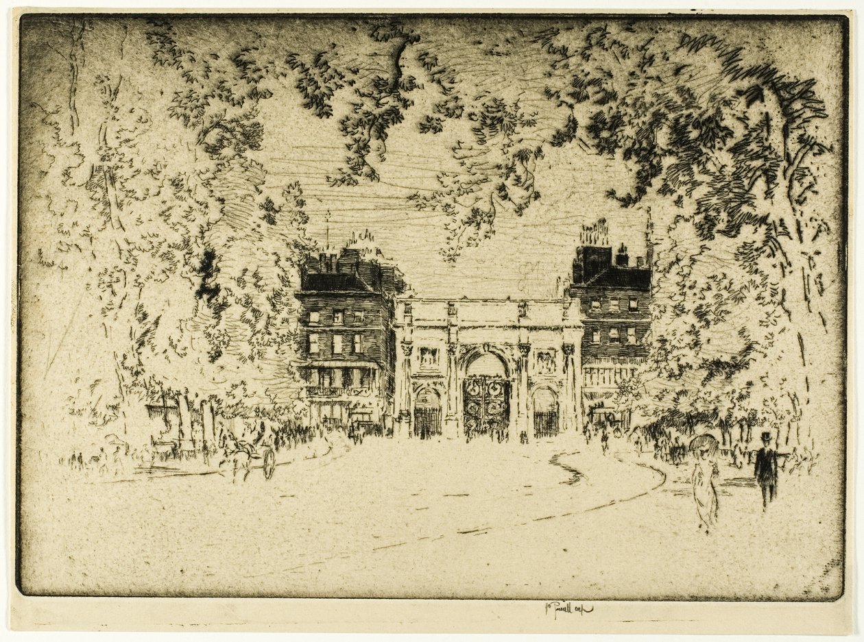 Marmori kaari tekijältä Joseph Pennell