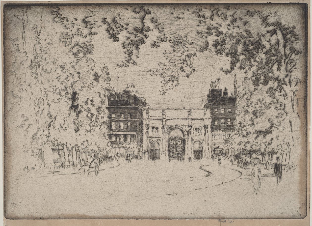 Marble Arch tekijältä Joseph Pennell