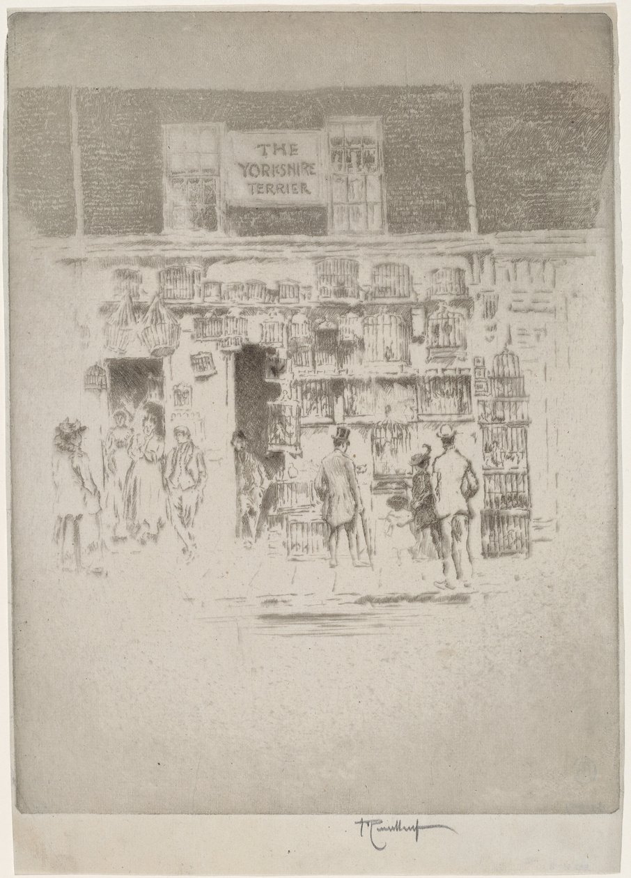 Yorkshirenterrieri tekijältä Joseph Pennell