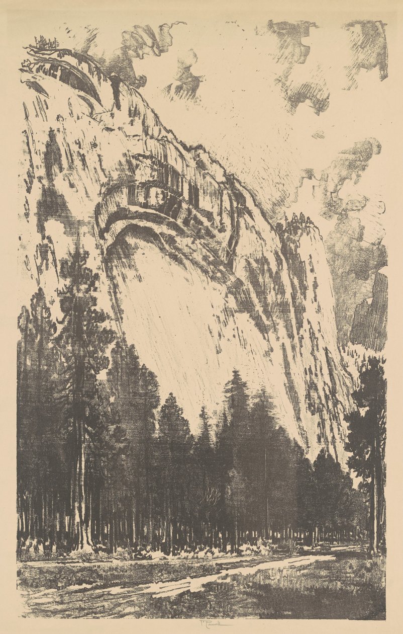 Yosemiten laakso tekijältä Joseph Pennell