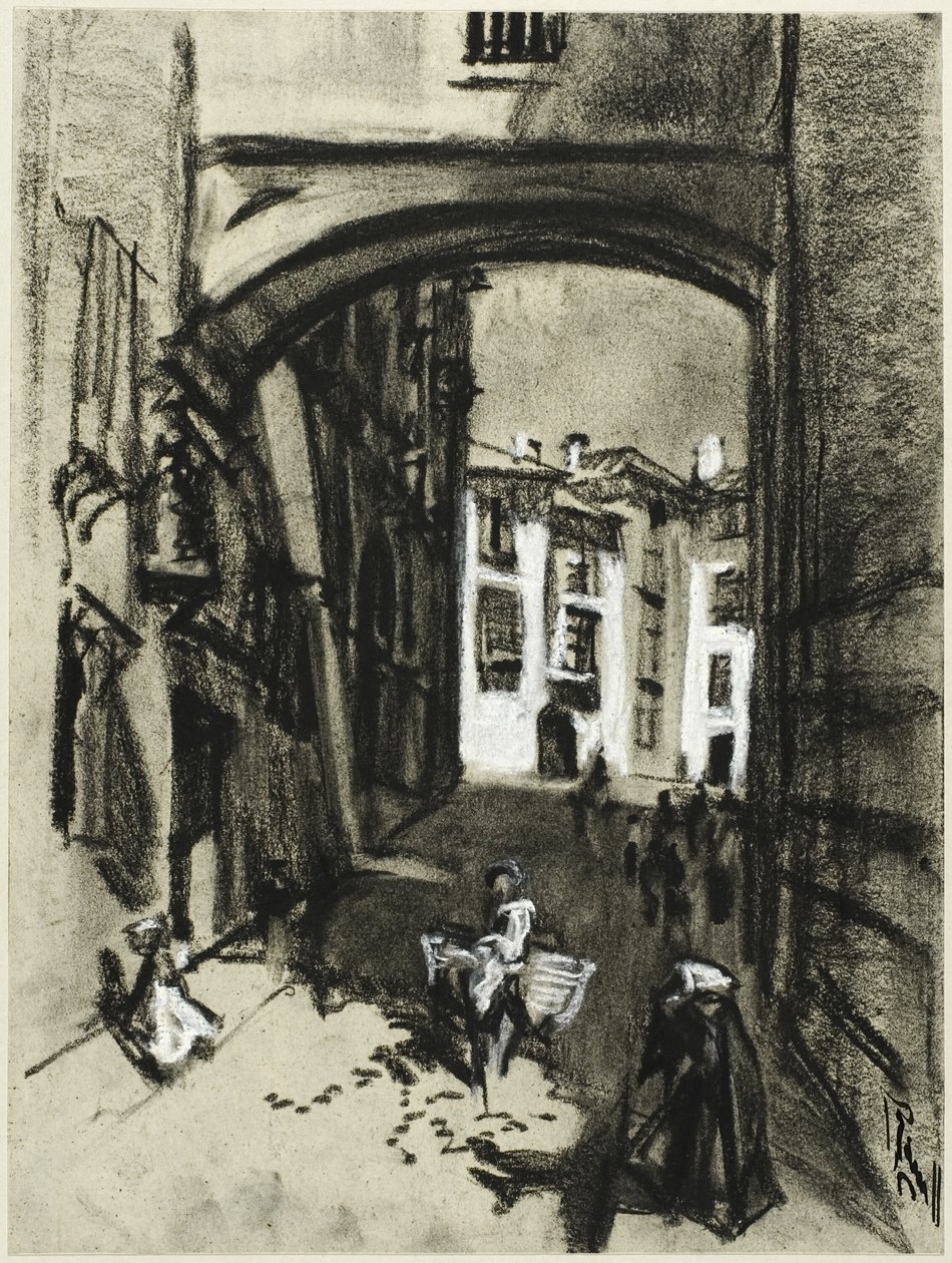 Toledo, Kaaren katu tekijältä Joseph Pennell