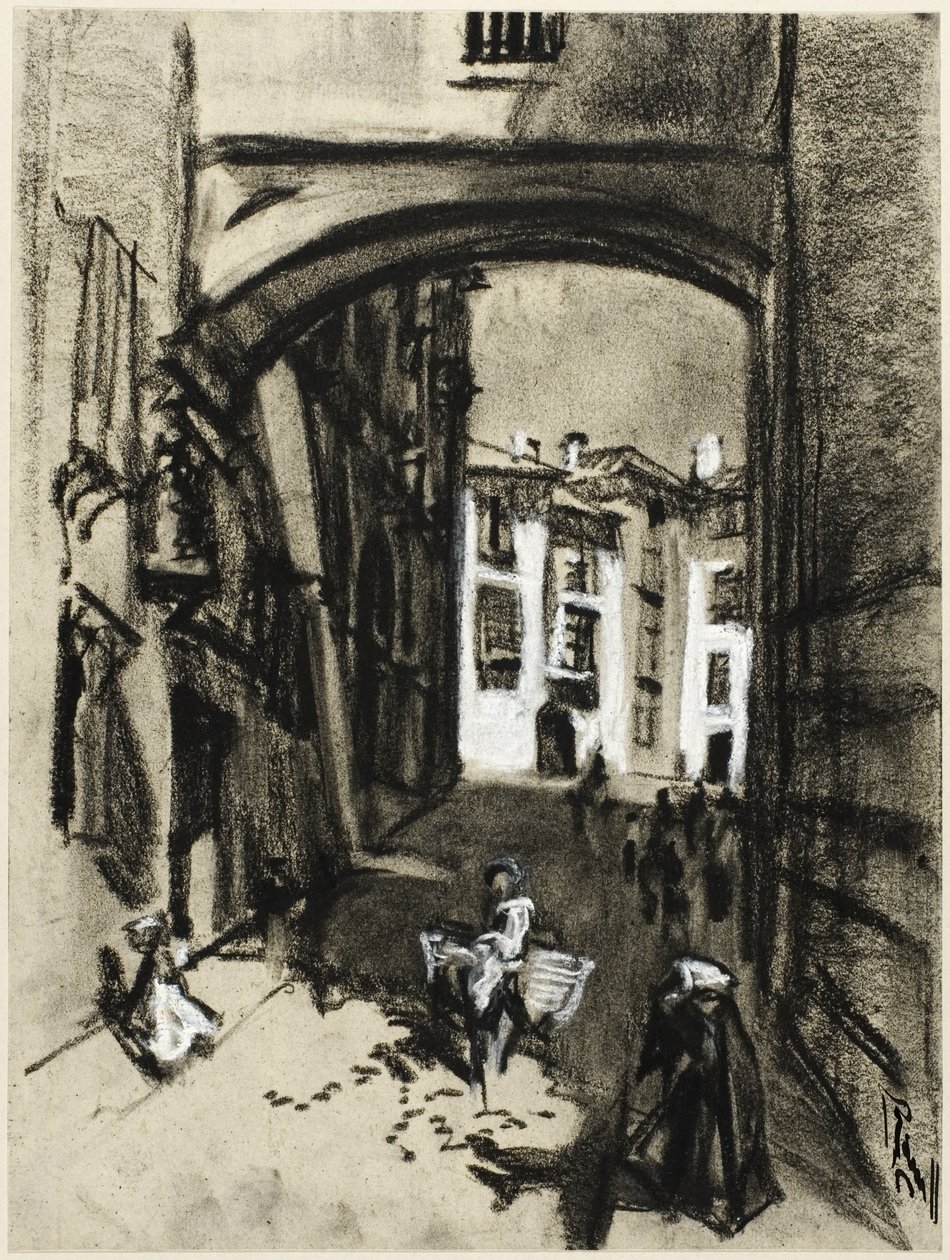 Toledo, Kaaren katu tekijältä Joseph Pennell
