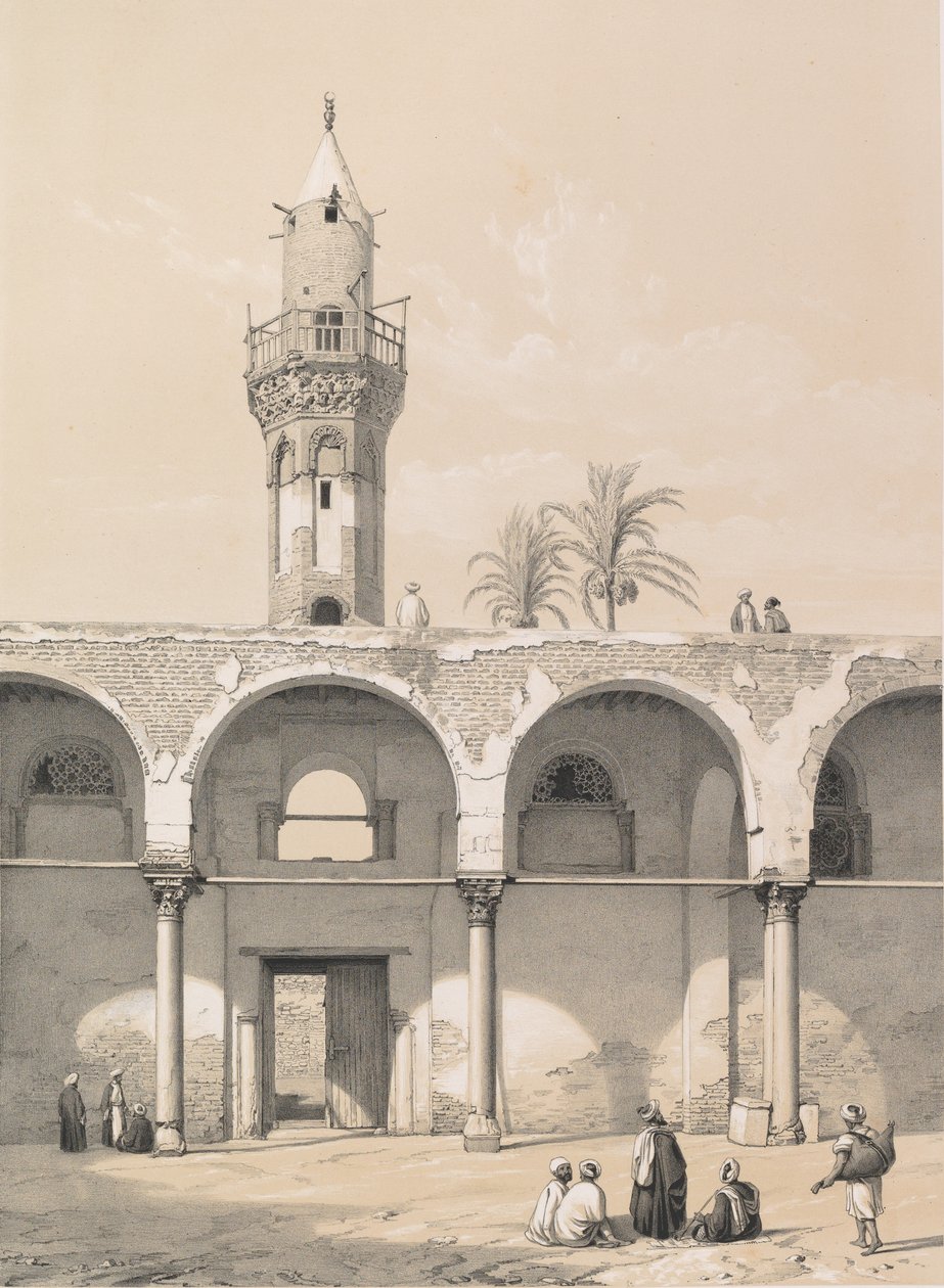 4. Amroun moskeija, Kairo, 1843. tekijältä Joseph Philibert Girault De Prangey