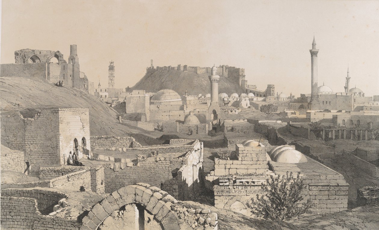 Aleppo, 1843. tekijältä Joseph Philibert Girault De Prangey