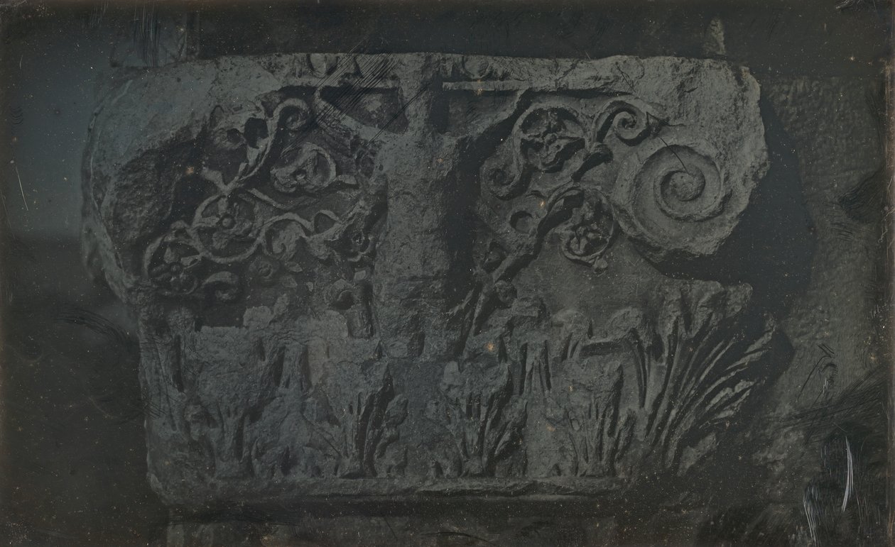 Pääkaupunki, kreikkalais-roomalainen teatteri, Miletos, 1843. tekijältä Joseph Philibert Girault De Prangey