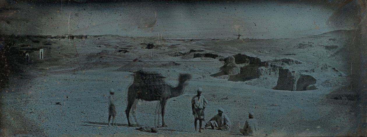 Aavikko lähellä Aleksandriaa, 1842. tekijältä Joseph Philibert Girault De Prangey