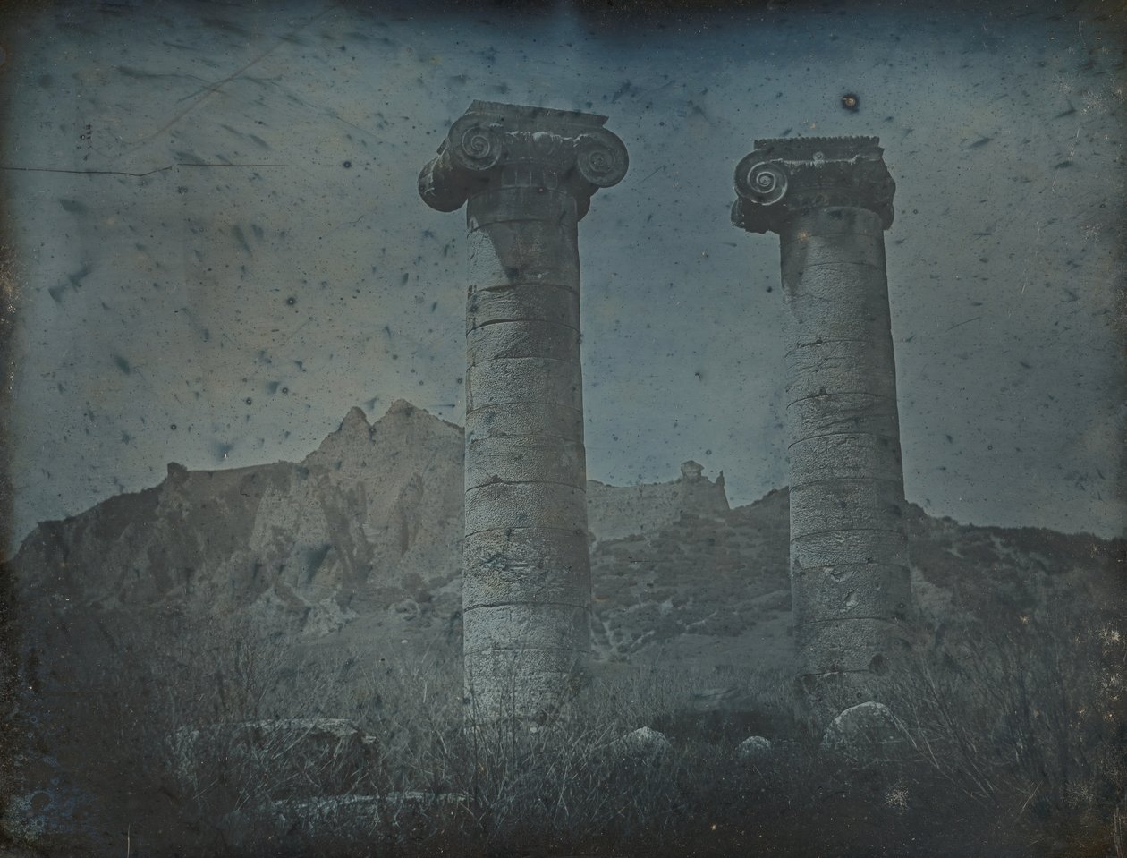 Artemiksen temppeli, Sardis, 1843. tekijältä Joseph Philibert Girault De Prangey