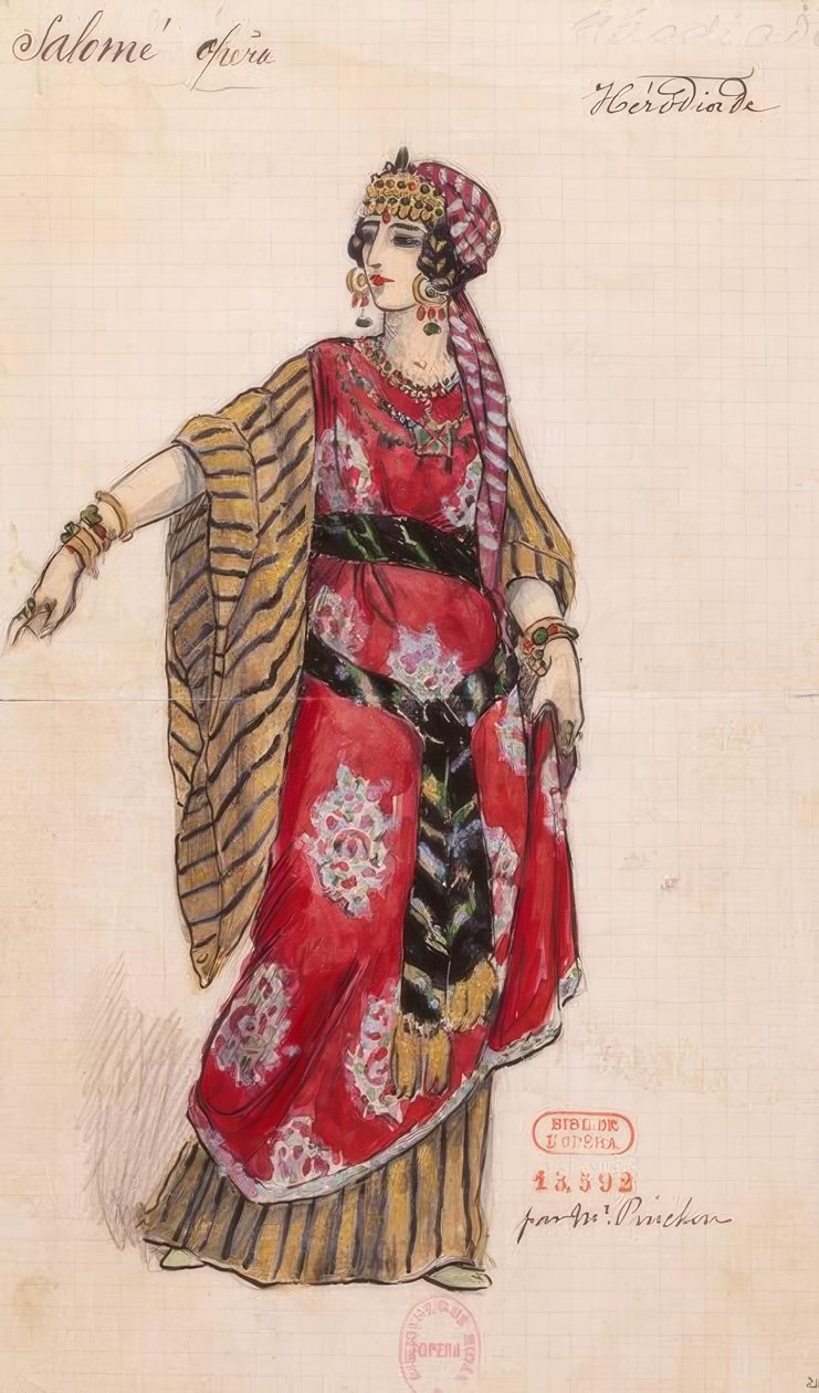 Herodias tekijältä Joseph Porphyre Pinchon