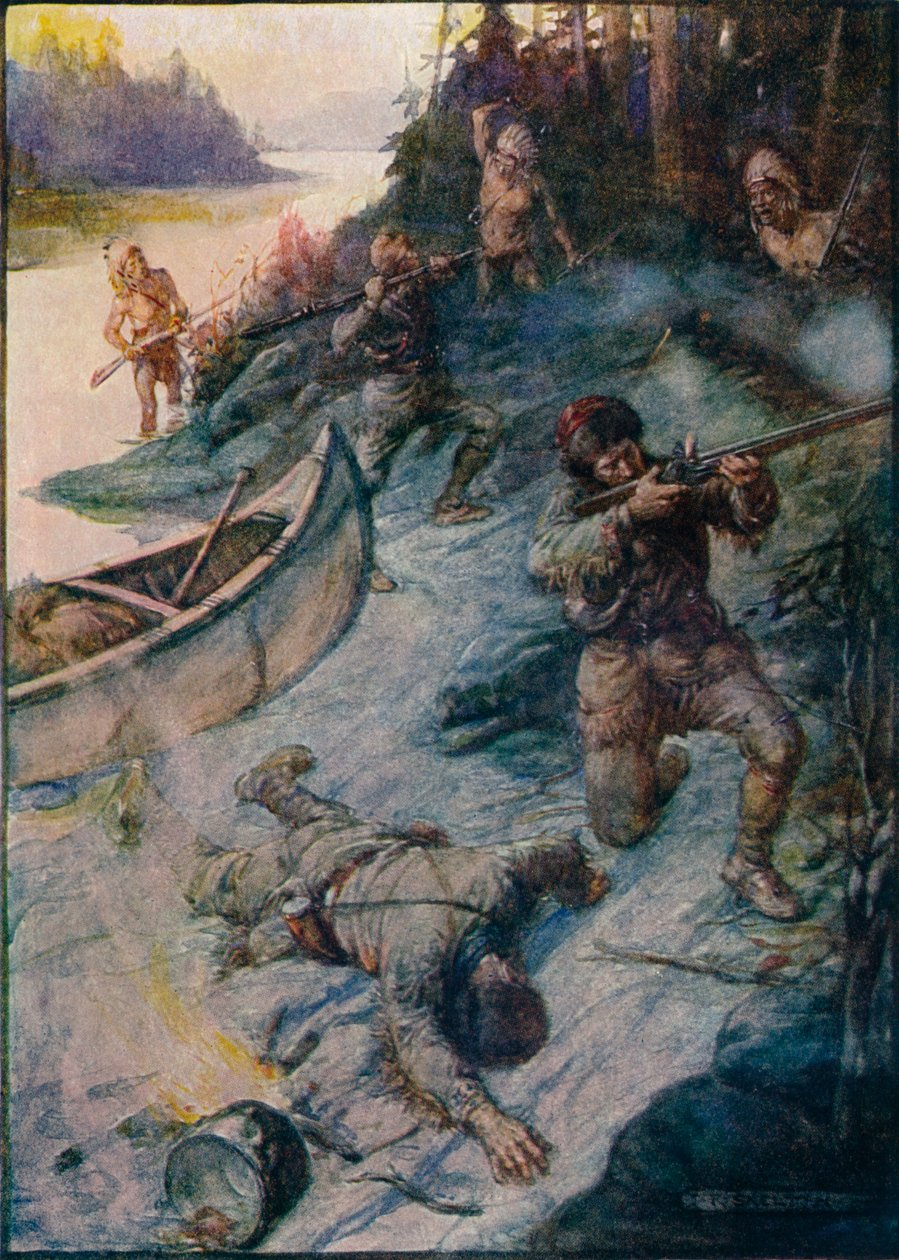 No Man Was Safe, No Life Was Safe, 1908, c1920 tekijältä Joseph Ratcliffe Skelton