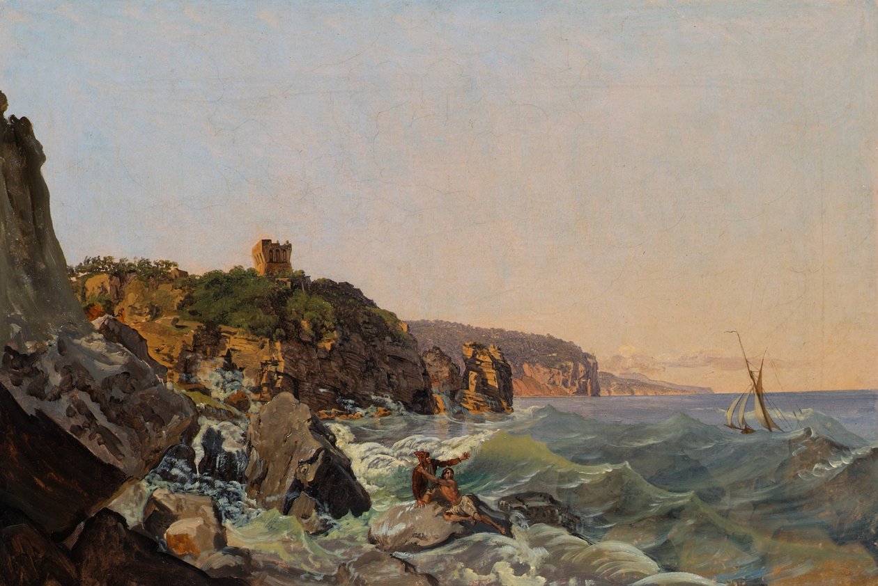 Haaksirikko Napolin rannikolla tekijältä Joseph Rebell