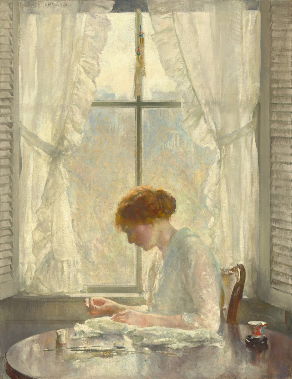 Ompelija, 1916. tekijältä Joseph Rodefer DeCamp