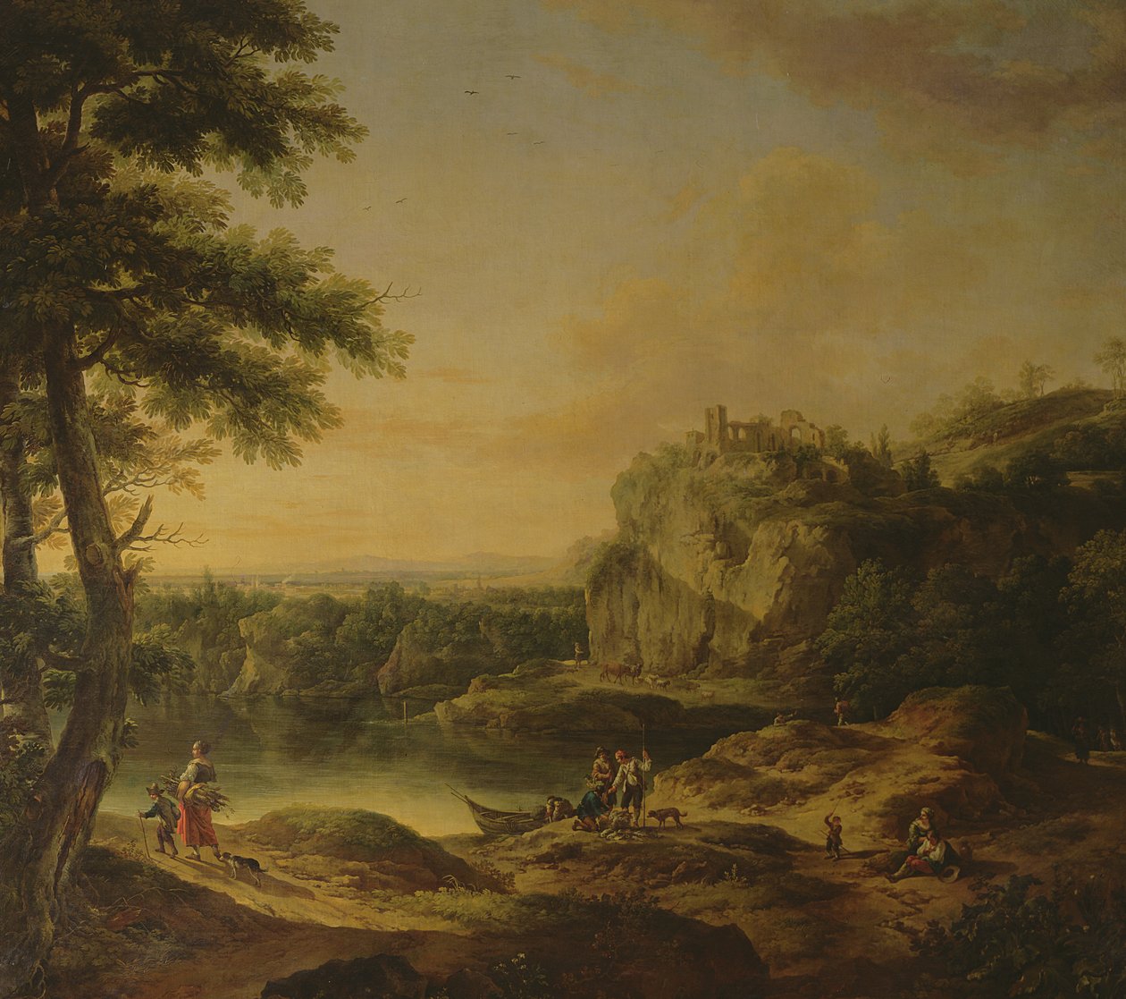 Maisemamaisema, tekijältä Joseph Rosa or Roos