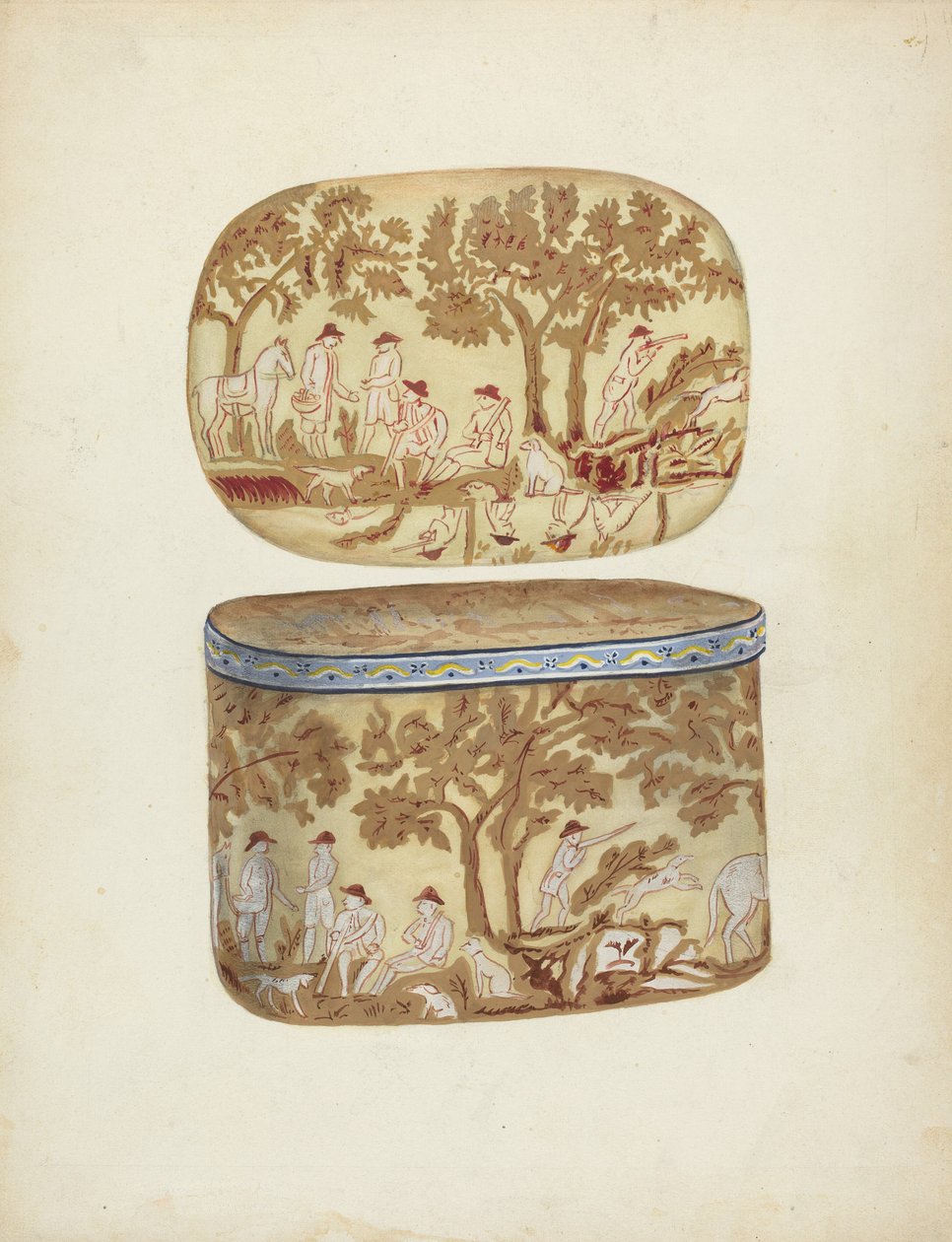 Bandbox, c. 1953. tekijältä Joseph Rothenberg