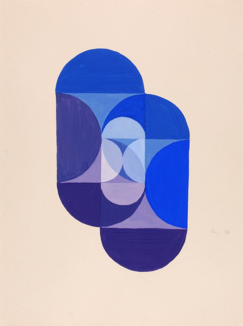 Key Blue (sarjasta Taiteen matemaattinen perusta) tekijältä Joseph Schillinger