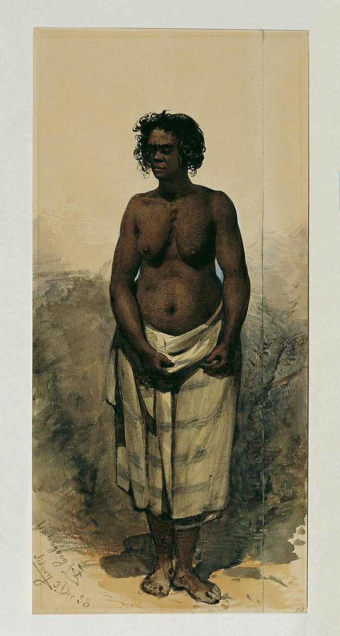 Aboriginaalinainen Wollongongista (Wollongong), Australia tekijältä Joseph Selleny