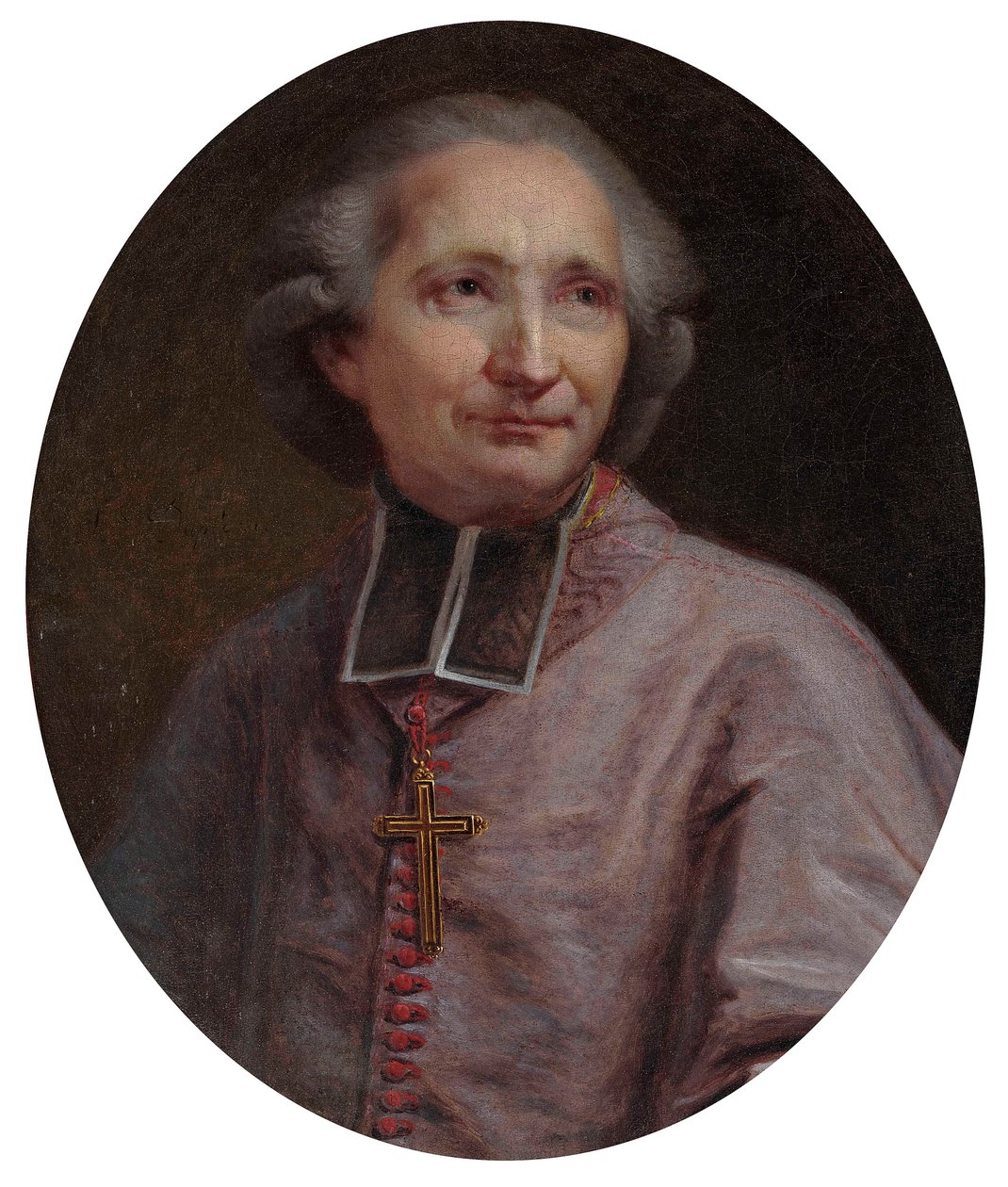 Antoine-Éléonor-Léon Leclerc de Juigné 1728-1811, 1700-luvun toinen puoli. tekijältä Joseph Siffred Duplessis