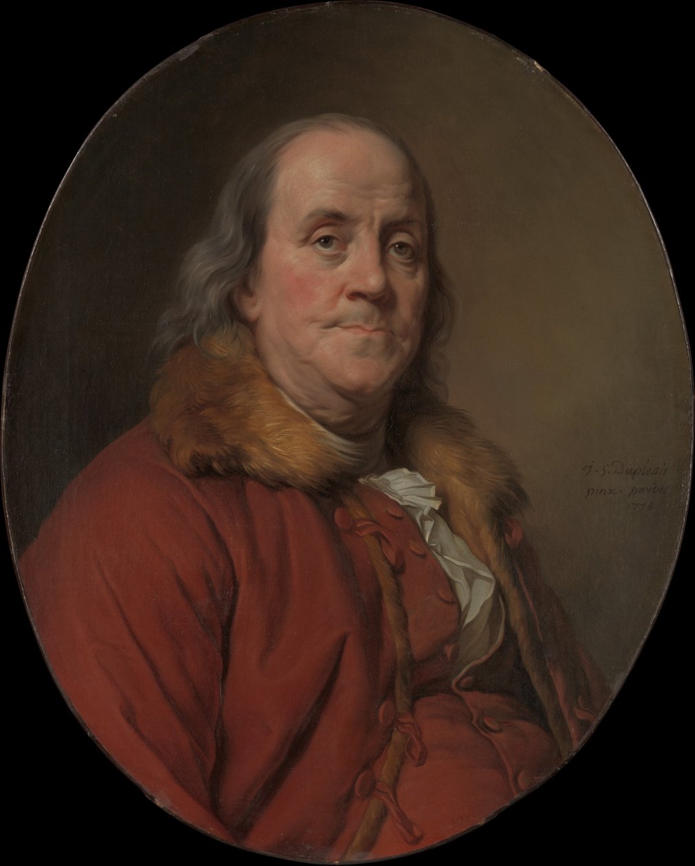 Benjamin franklin tekijältä Joseph Siffred Duplessis