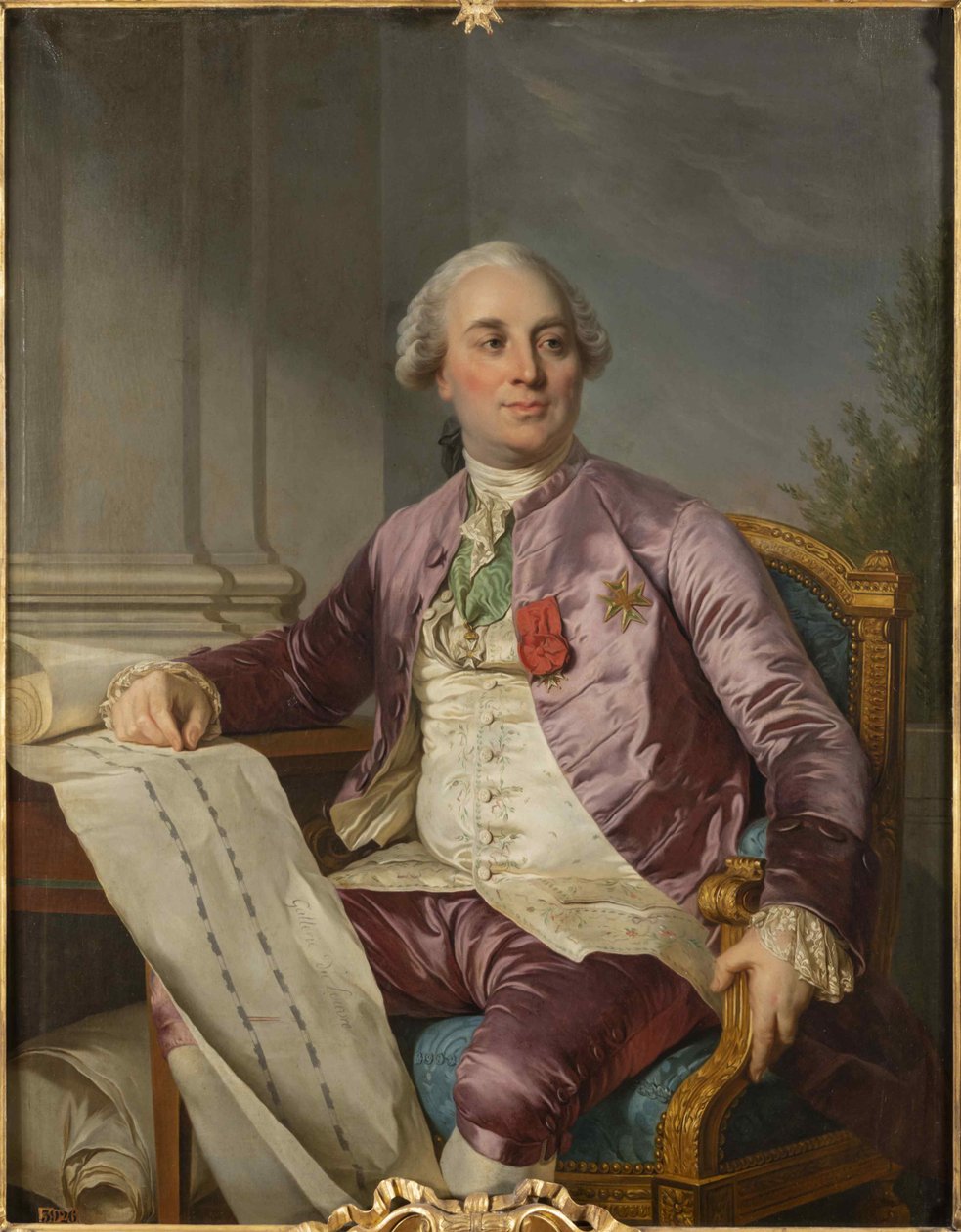 Charles Claude Flahaut de La Billarderie, Angivillerin kreivi 1730-1809, 1779. tekijältä Joseph Siffred Duplessis