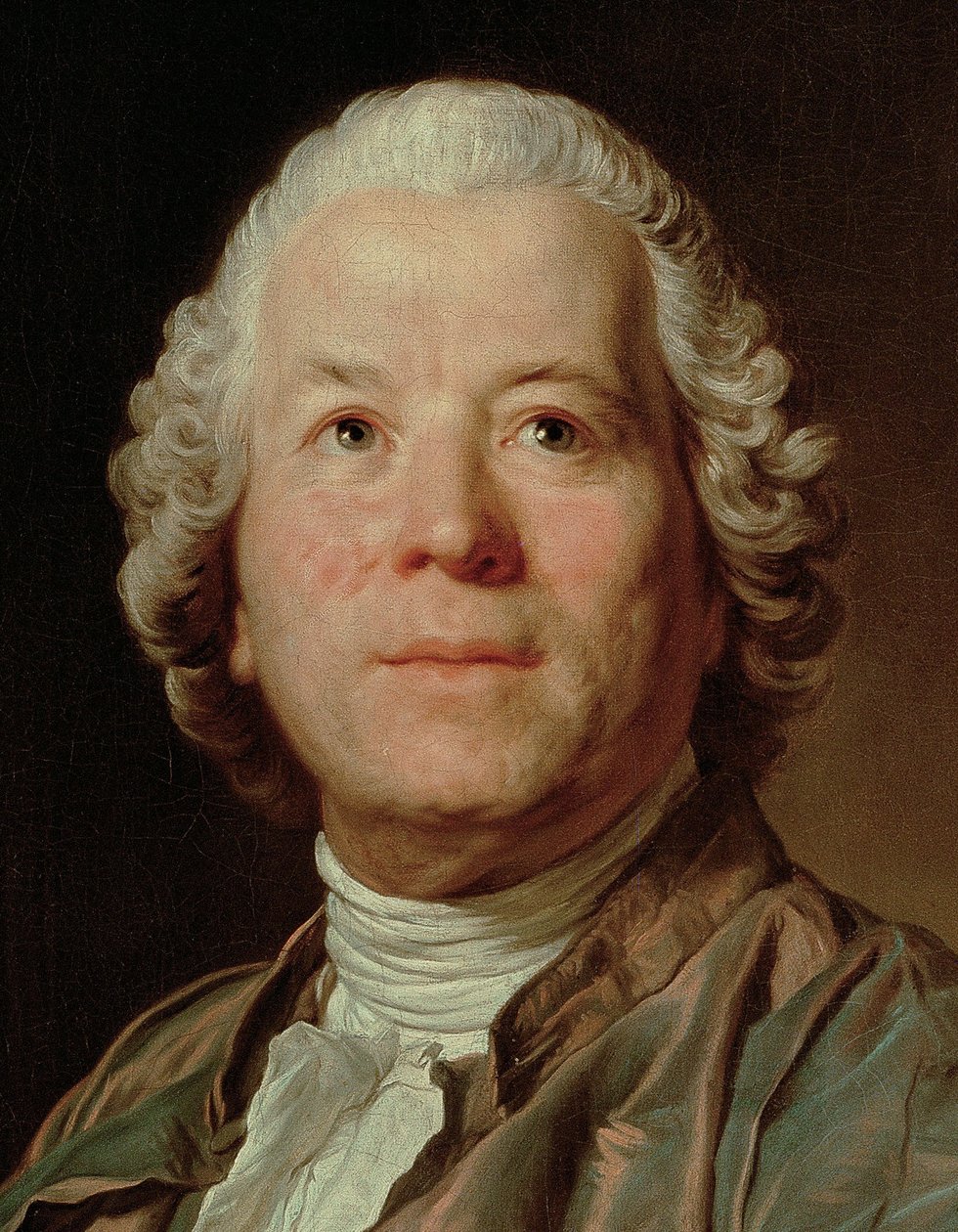 Christoph Willibald von Gluck Spinetissä tekijältä Joseph Siffred Duplessis