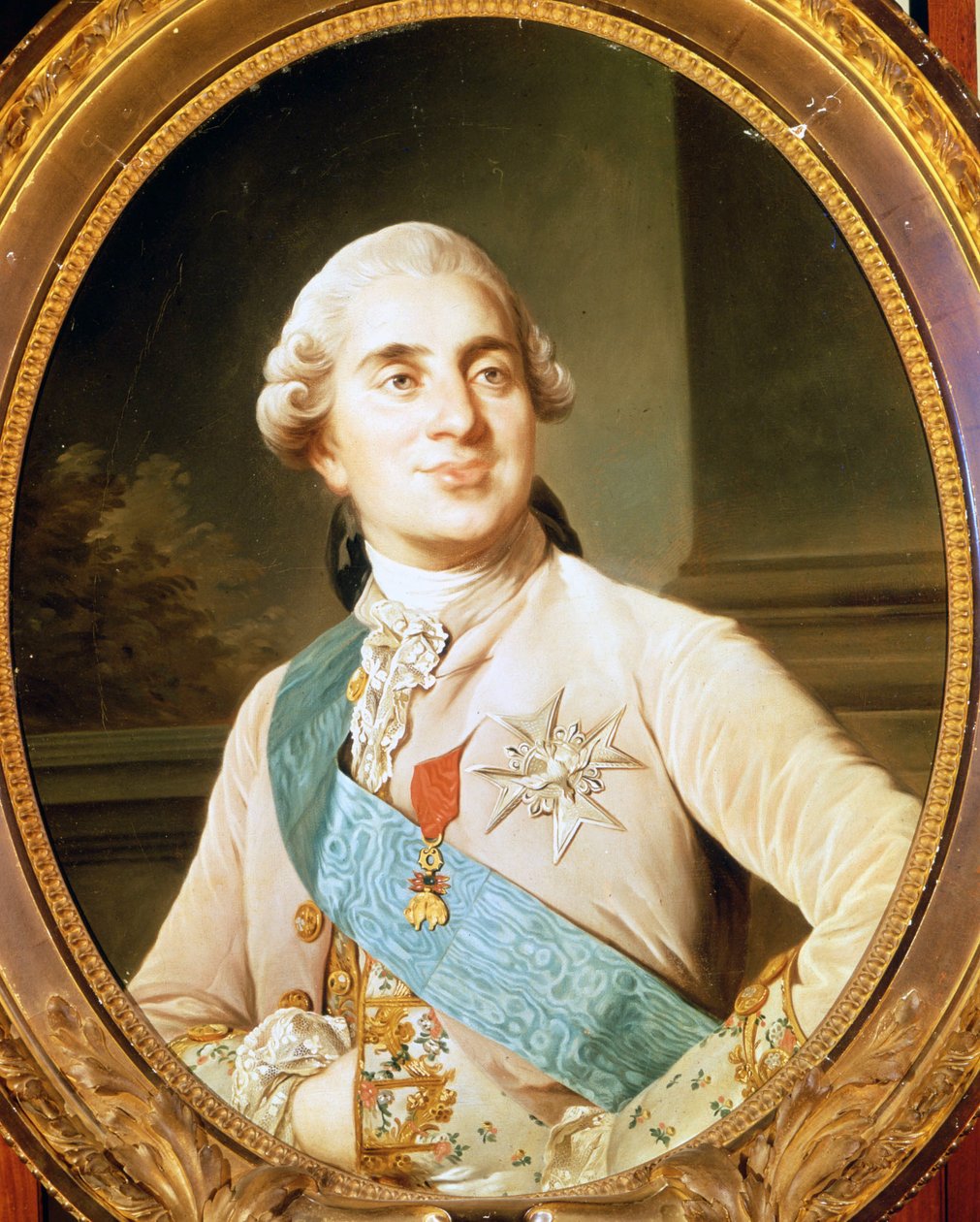 Duplessisin Ludvig XVI:n muotokuva. Condé Chantilly -museo. tekijältä Joseph Siffred Duplessis
