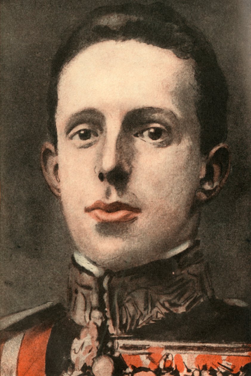 Alfonso XIII, Espanjan kuningas, 1910. tekijältä Joseph Simpson