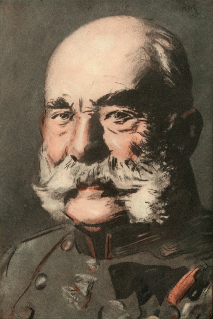Francis Joseph I, Itävallan keisari, 1910. tekijältä Joseph Simpson