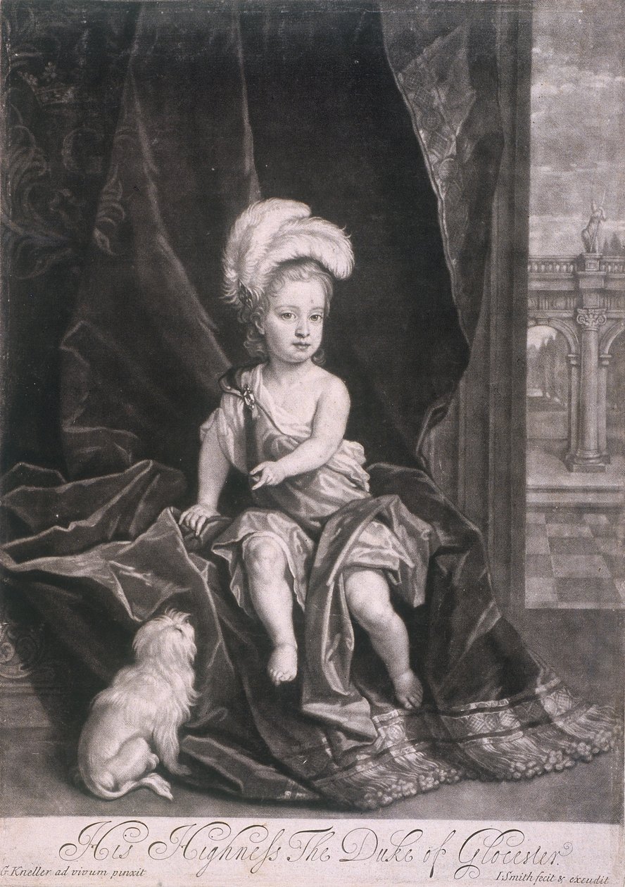 William, Gloucesterin herttua, lapsena, c1720 tekijältä Joseph Smith