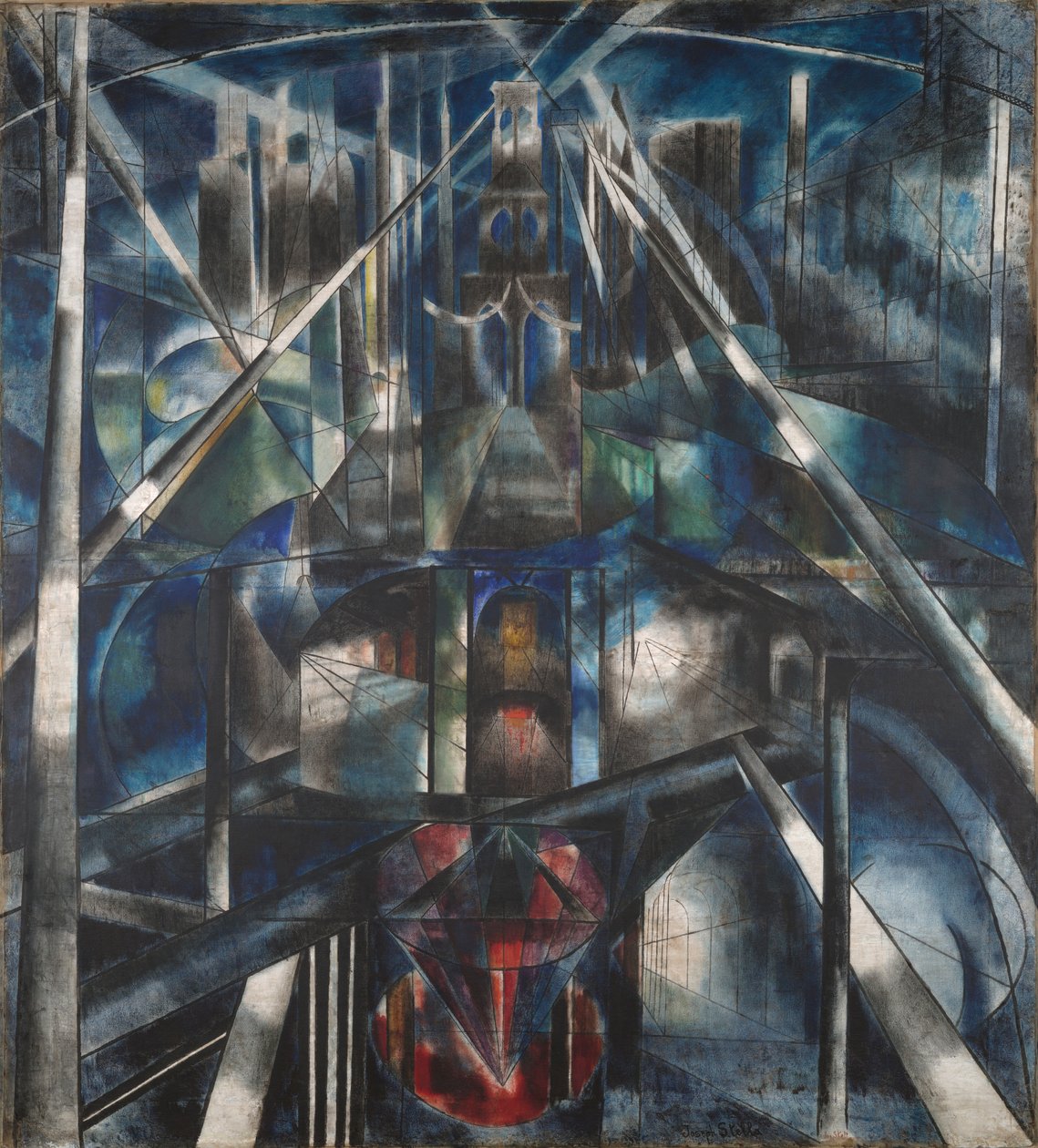 Brooklynin silta tekijältä Joseph Stella