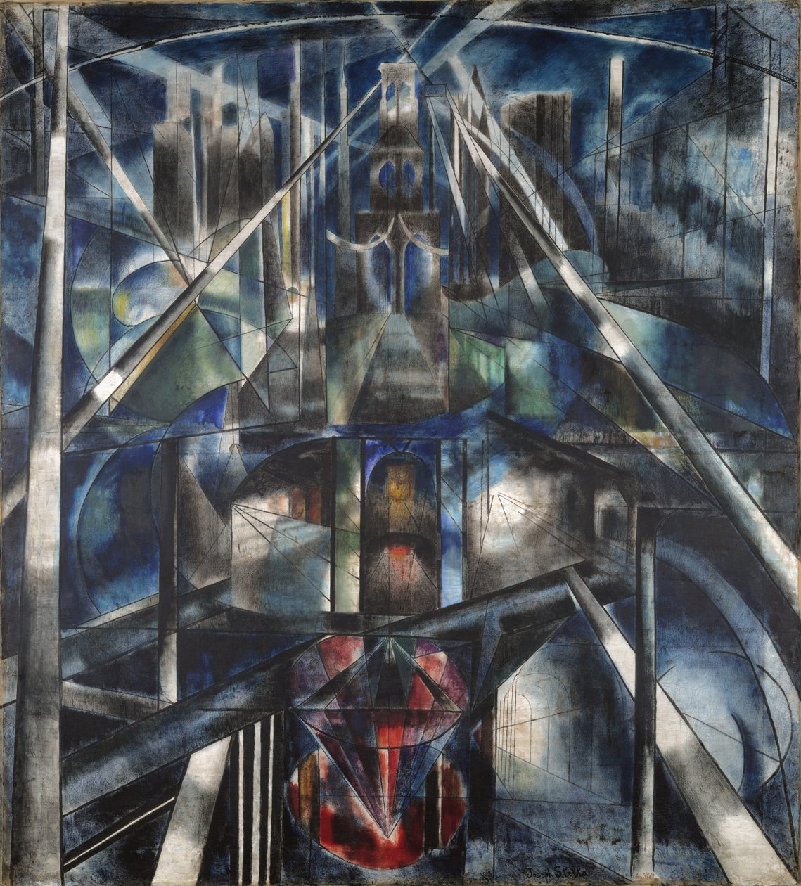 Brooklynin silta tekijältä Joseph Stella