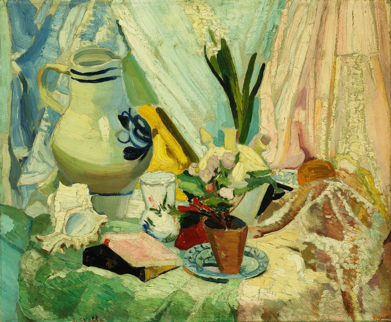 Asetelma tekijältä Joseph Stella