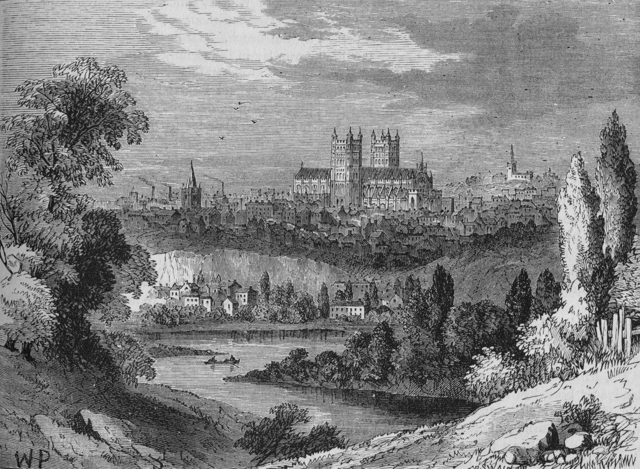 Exeter, c1880 tekijältä Joseph Swain