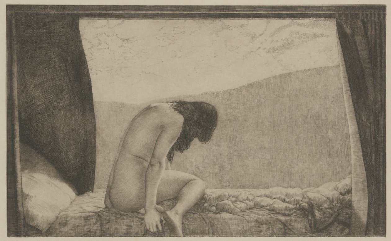 Forsaken, n.1913 (kaiverrus) tekijältä Joseph Uhl