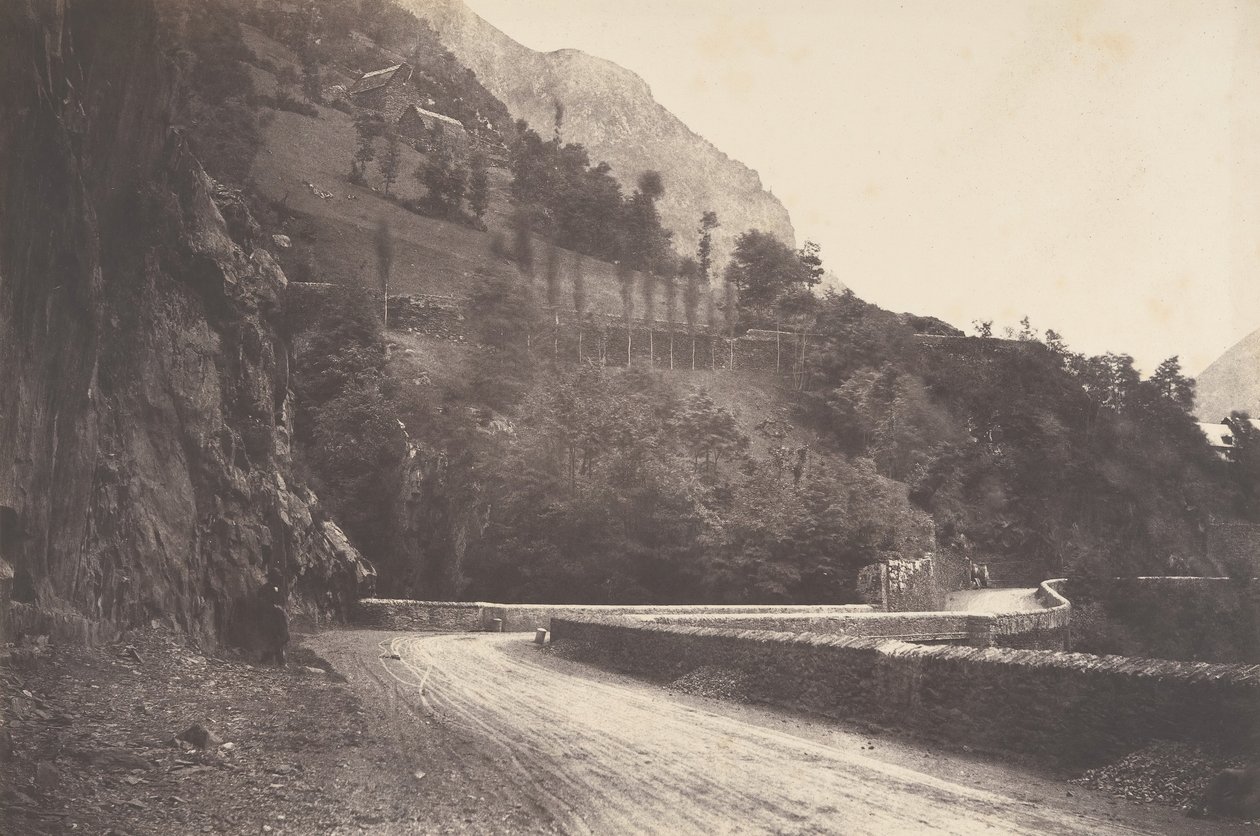 Tie Pierrefittestä Luz St Sauveuriin, 1853. tekijältä Joseph Vigier