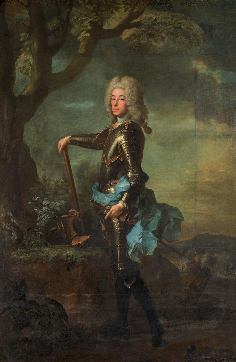 Baijerin vaaliruhtinas Kaarle Albert, myöhempi keisari Kaarle VII (1697-1745) tekijältä Joseph Vivien
