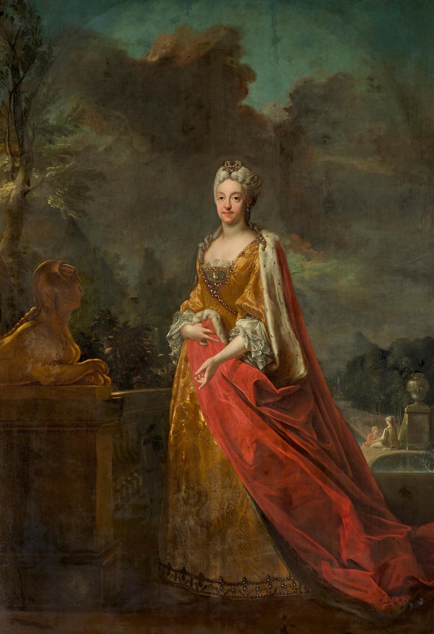 Baijerin Maria Amalia (1701-1756) tekijältä Joseph Vivien