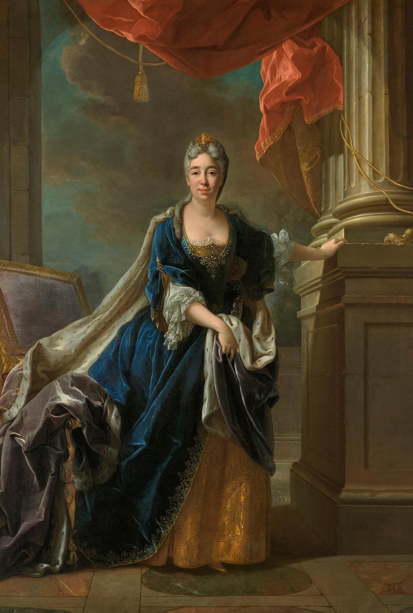 Baijerin Maria Anna Carolina (1693-1751) tekijältä Joseph Vivien