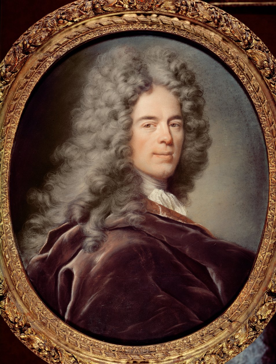 Miehen muotokuva, jonka uskotaan olevan La Bruyere, n. 1685-1690 tekijältä Joseph Vivien