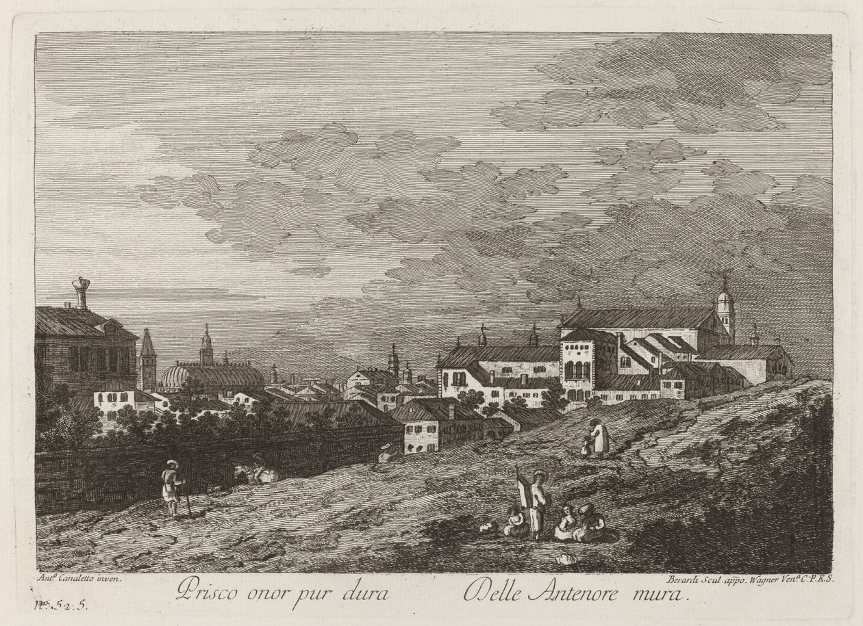 Priskuksen kunnia kestää edelleen ..., c. 1760. tekijältä Joseph Wagner