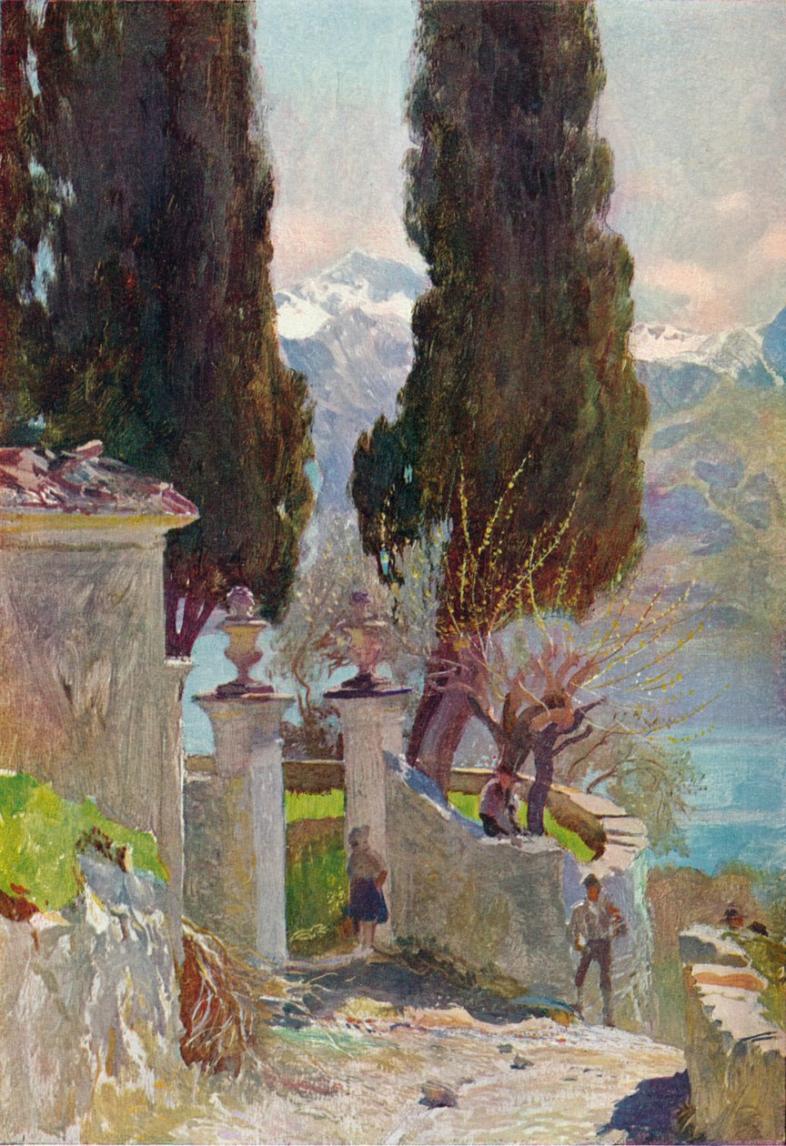 Luostarin portti, 1800-luku tekijältä Joseph Walter West