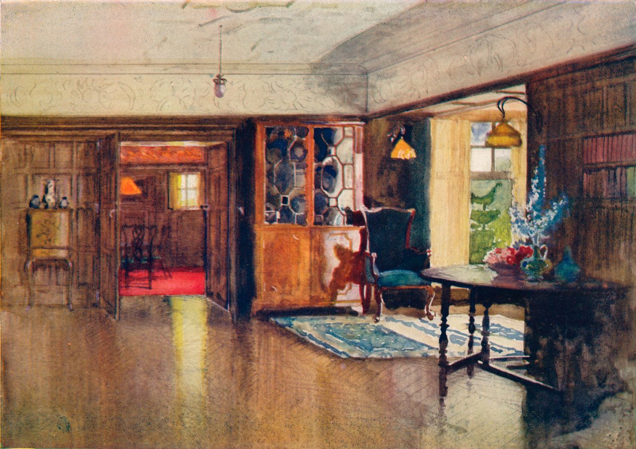 The Orchard, Harrow: The Dining Room, c1880-1903, 1903 tekijältä Joseph Walter West