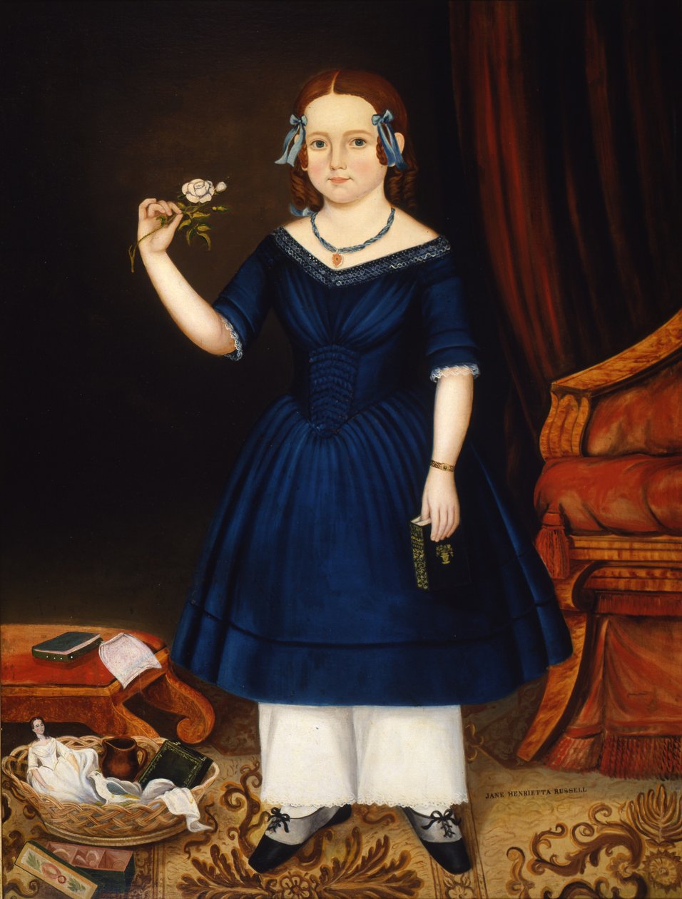 Jane Henrietta Russell, 1844 tekijältä Joseph Whiting Stock