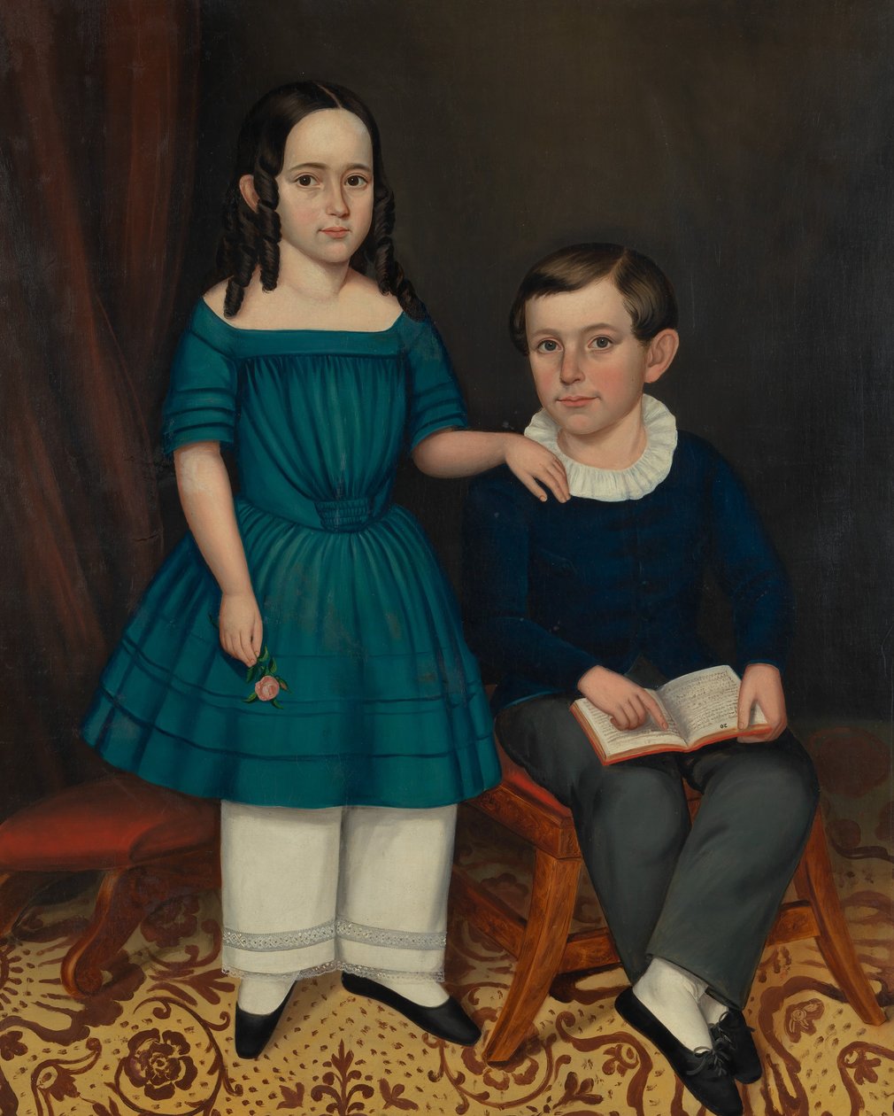 John ja Louisa Stock, 1845. tekijältä Joseph Whiting Stock