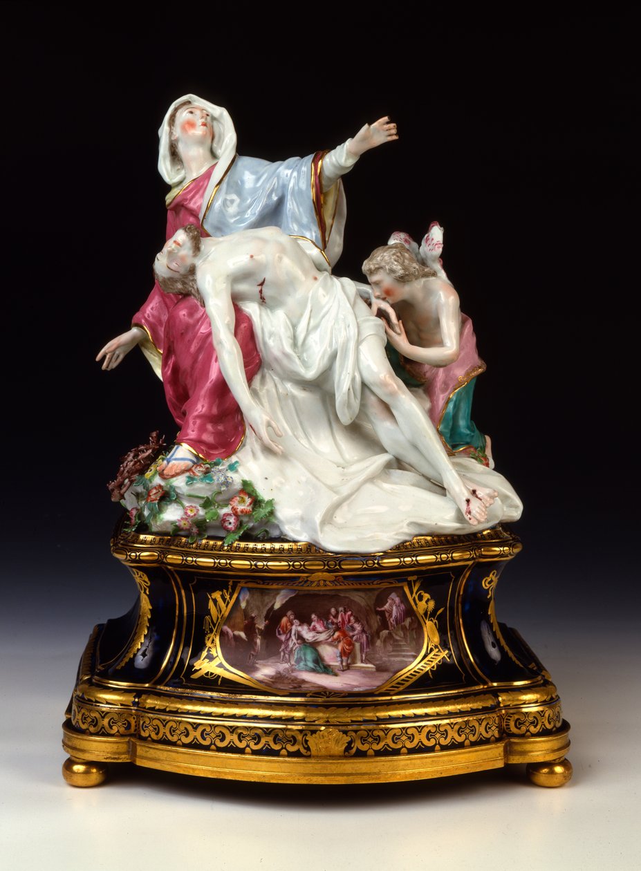 Chelsea pieta -ryhmä, n. 1765 tekijältä Joseph Willems