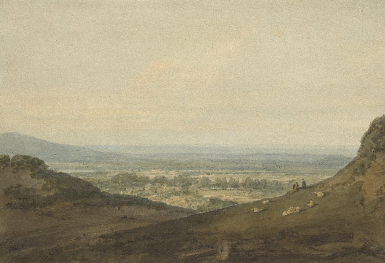 Näkymä Westmorlandissa, lähellä Iretonia, n. 1796 tekijältä Joseph Mallord William Turner