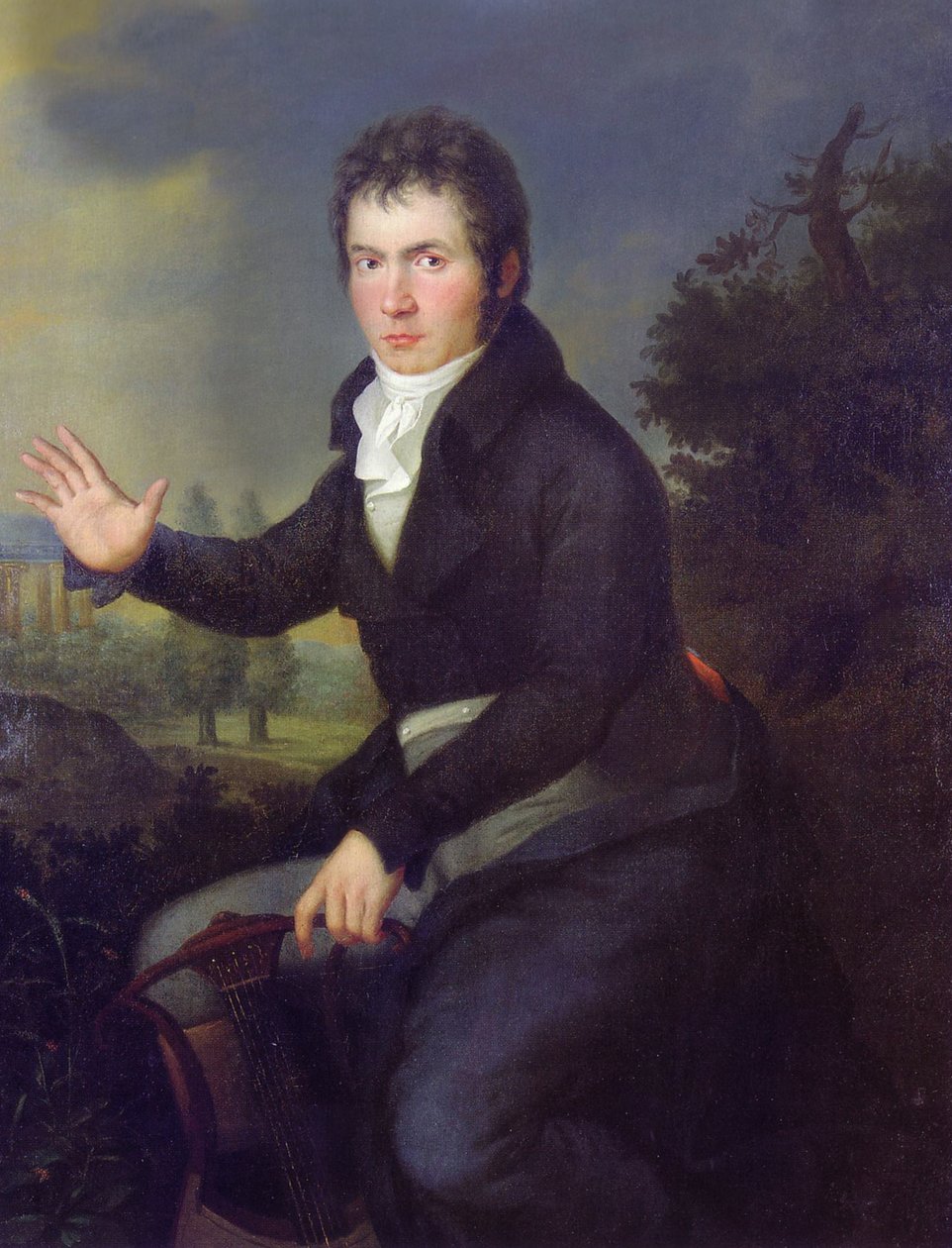 Ludwig van Beethovenin muotokuva tekijältä Joseph Willibrord Mahler