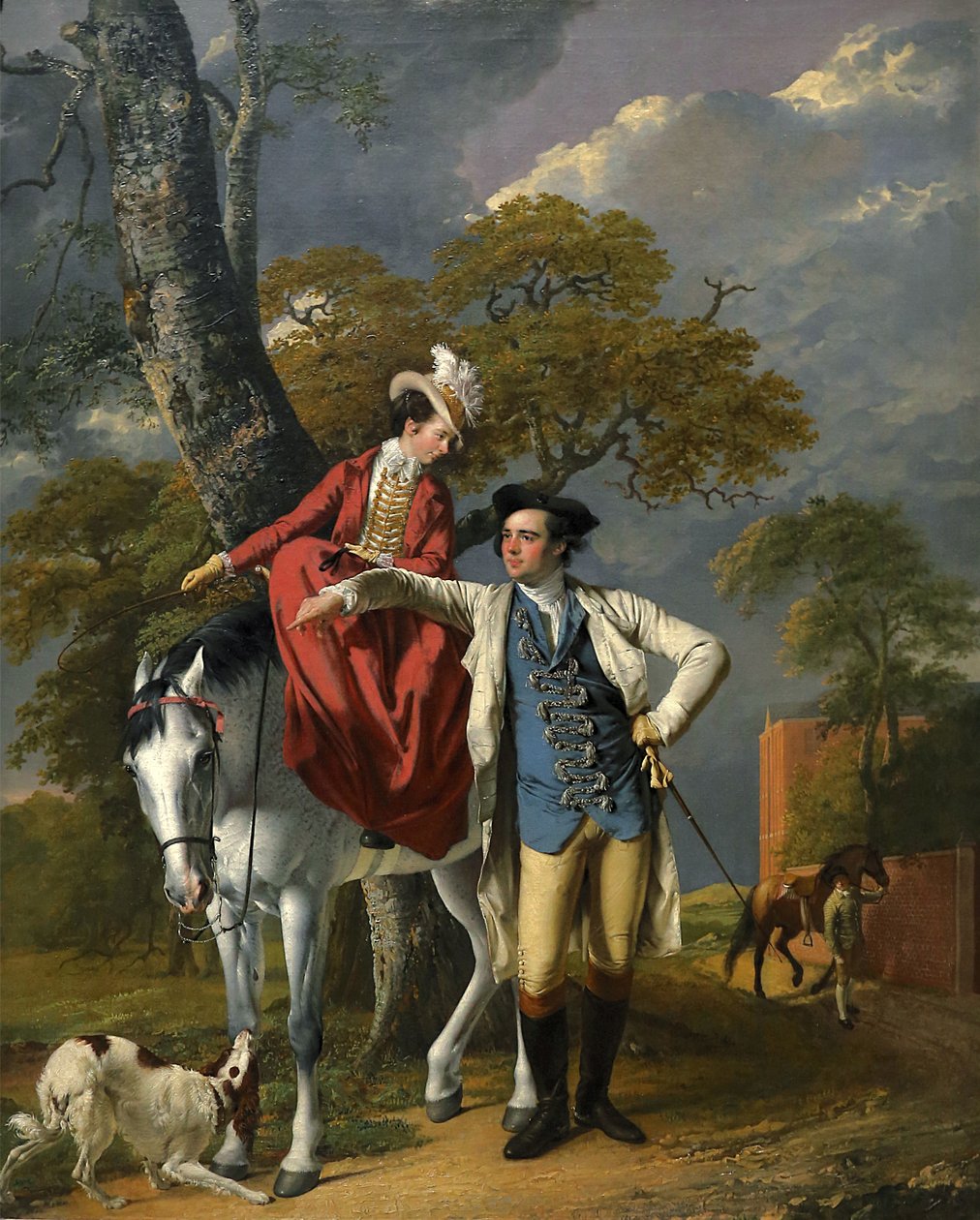 Herra ja rouva Thomas Coltman, n. 1770-1772 tekijältä Joseph Wright of Derby