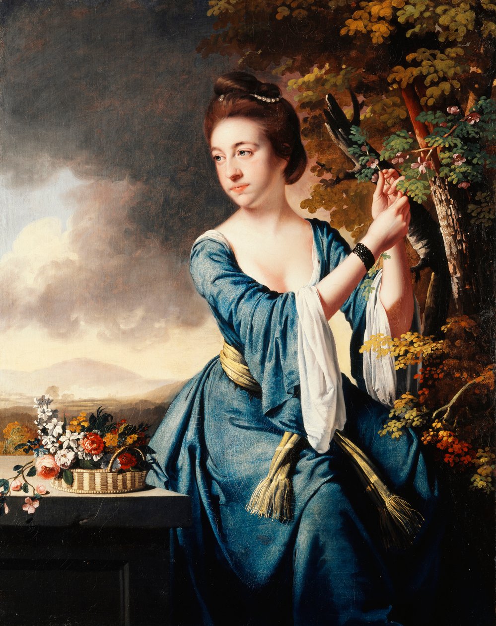 Elizabethin muotokuva rouva John Bostock, n. 1769 tekijältä Joseph Wright of Derby