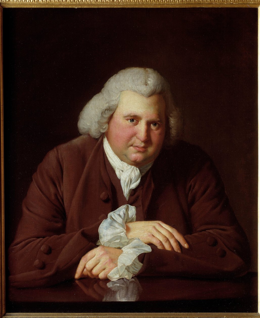 Erasmus Darwinin muotokuva tekijältä Joseph Wright of Derby
